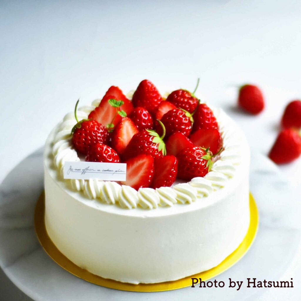 イチゴのショートケーキ